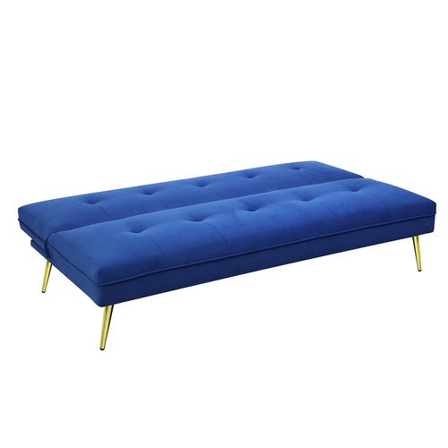 Sofa Bed Convertible Velvet 3 Seater - Model-44122E