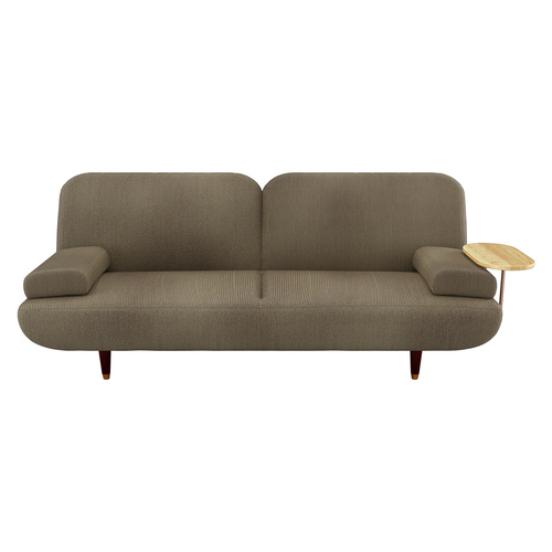 CONVERTIBLE SOFABED WITH USB CHARGE AND SIDE TABLE - Model-FAED17