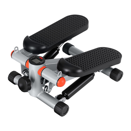 Everfit Mini Stepper with Resistance Rope Aerobic for Exercise Compact Home Workout Grey