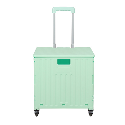Folding Shopping Trolley Cart Portable Green - Model-ED32BF