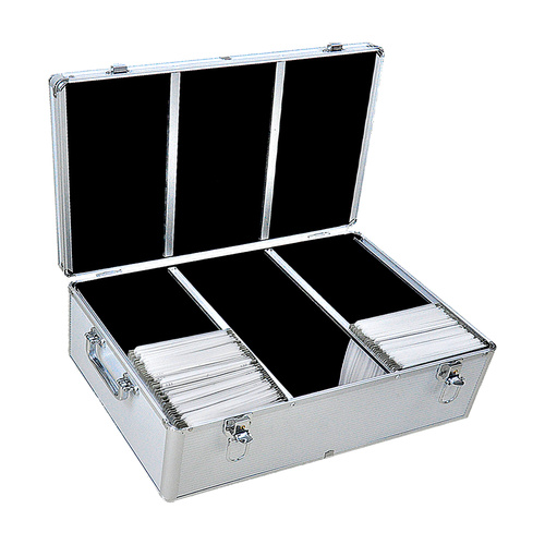 500 Discs Aluminium CD DVD Cases Bluray - Model-9DD778
