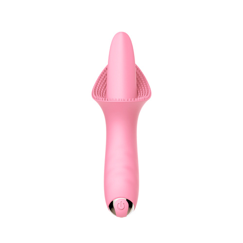Vibrator Licking Tongue Sex Toy Pink - Model-227285