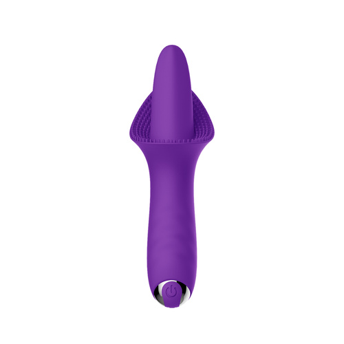 Vibrator Licking Tongue Sex Toy Purple - Model-A74820