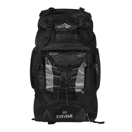 Military Backpack Tactical Hiking Camping Black - Model-D97F8E