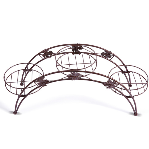 Plant Stand Outdoor Indoor Metal Bronze - Model-410B1B