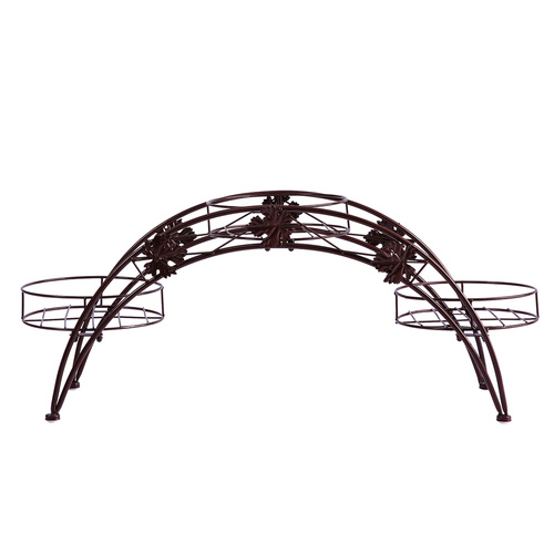 2X Plant Stand Outdoor Indoor Metal Bronze - Model-5A2A40