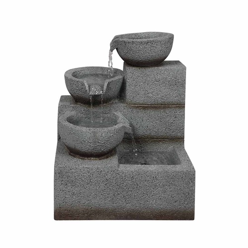 Solar Fountain Water Bird Bath - Model-6E1204