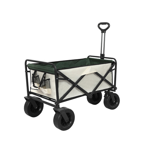 Garden Camping Trolley Outdoor Beige - Model-E69ADA