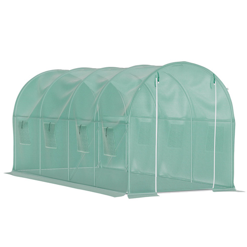 Greenhouse Walk-In Green House Shed 4M - Model-C18AB4