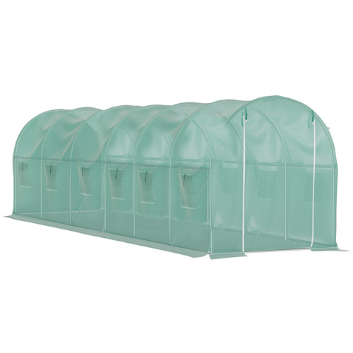 Greenhouse Walk-In Green House Shed 6M - Model-59A598