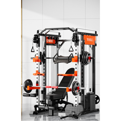 SmartFit M1 Max 140kg Pin Loaded Multi Functional Training Smith Machine Home Gym Power Rack Machine