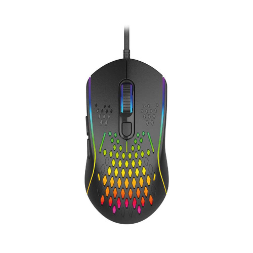 Laser RGB Lightweight Gaming Mouse - Black