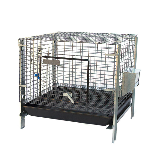 Samland Stackable Rabbit Cage with Feeder Water Bottle