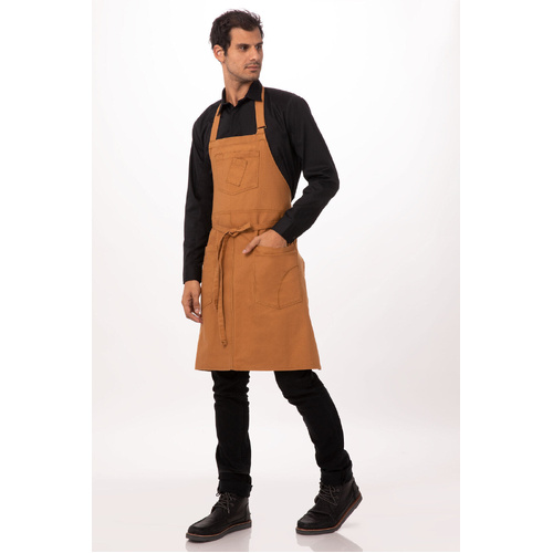 Rockford Nutmeg Bib Apron by Chef Works