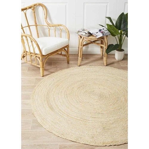 Atrium Polo Bleach By Rug Culture - 200X200CM - ROUND