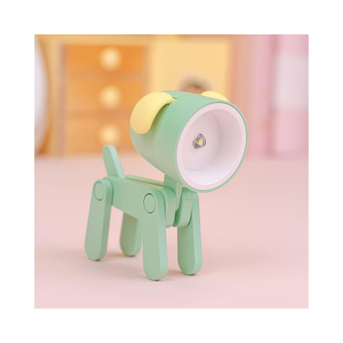 Bendable Animal Night Light 3-Pack – Mini LED Desk Lamp with Warm White Glow | Choose Your Color | Posable Joints for Kids, Students, Bedside & Gifts（