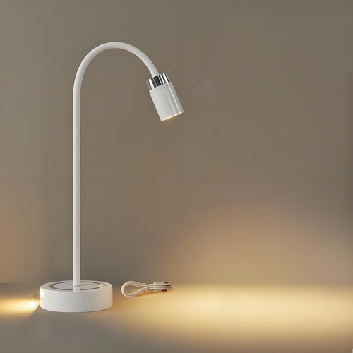 Rechargeable Motion Sensor Night Light – DIY Silicone Hose Lamp for Bedroom & Desk (White) | Other Colors Available in Store