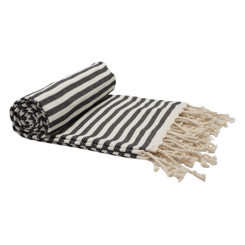 PORTSEA TURKISH COTTON TOWEL - MIDNIGHT
