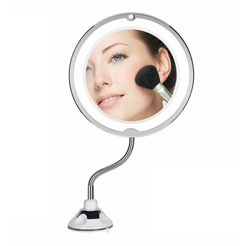 10X LED Magnifying Makeup Mirror 360° Rotation