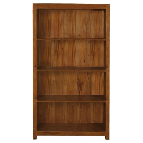 Amsterdam Bookcase Wide (Light Pecan)