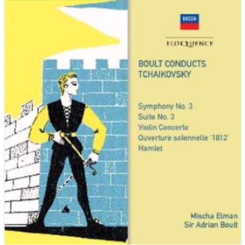 Tchaikovsky Symphony 3: Violin - Boult, Sir Adrian Cd Album