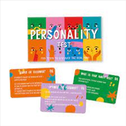 Personality Test Cards