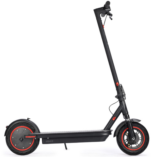 ALPHA Urban 10 Electric Scooter, 35km/h, Suspension, 35km Range, 10-Inch Wheels, Brushless Motor, Free APP, Motorised Commuter eScooter for Adults, Bl