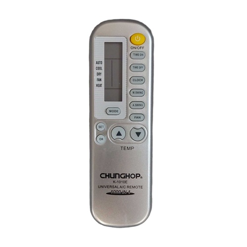 Chunghop Air Conditioner AC Remote Control Compatible with MITSUBISHI and More