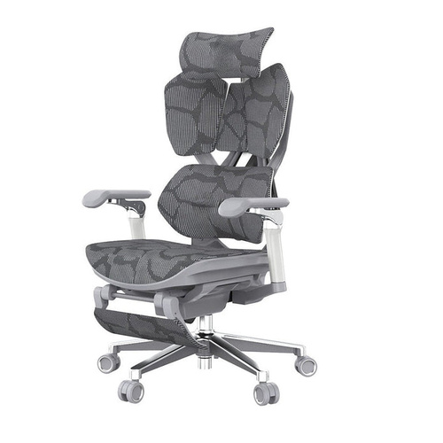 SIHOO X5 Pro Gaming Chair Grey Frame with Grey Mesh