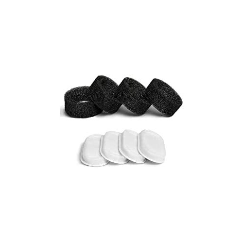 YES4PETS 8 x Pet Dog Cat Fountain Filter Replacement Activated Carbon Exchange Filtration System Automatic Water Dispenser Compatible