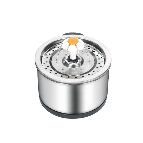 YES4PETS Automatic Electric Pet Water Fountain Dog Cat Stainless Steel Feeder Bowl Dispenser