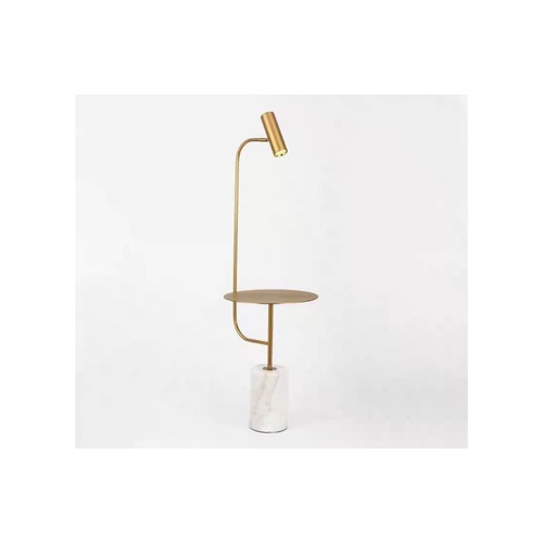 Sasha Premium Marble Side Table Lamp