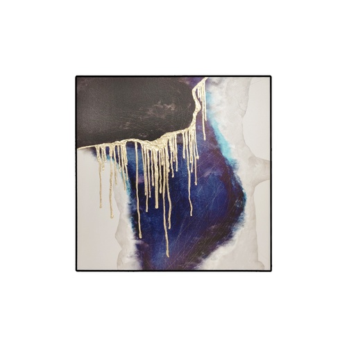 Jordan Square Framed Canvas Wall Art - Small