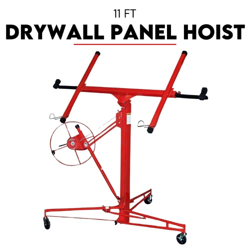 11FT Drywall Panel Lifter Gyprock Plasterboard Sheet Board Hoist Lift