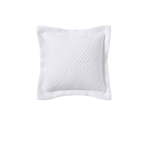 Bianca Cassiano White Square Filled Cushion 43 x 43cm