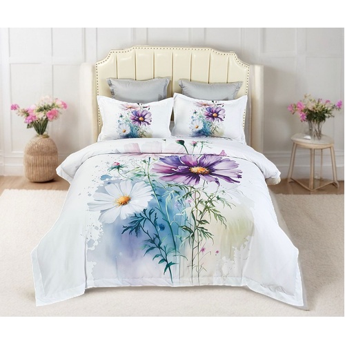 Marrea Floral Quilt Cover Set - King Size