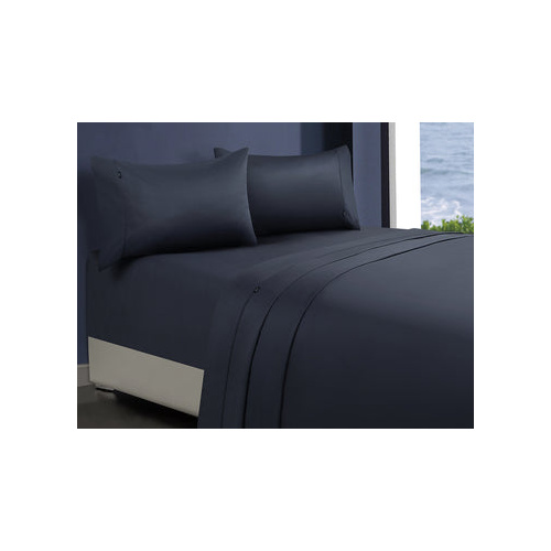 1000tc egyptian cotton 1 fitted sheet and 2 pillowcases single charcoal