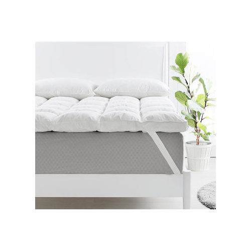 duck feather down mattress topper 1800gsm king single