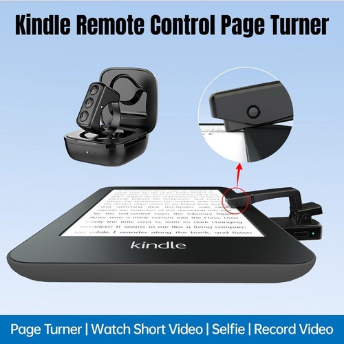 Remote Control Page Turner Ring for Kindle Novel Page Turning Bluetooth E-Reader