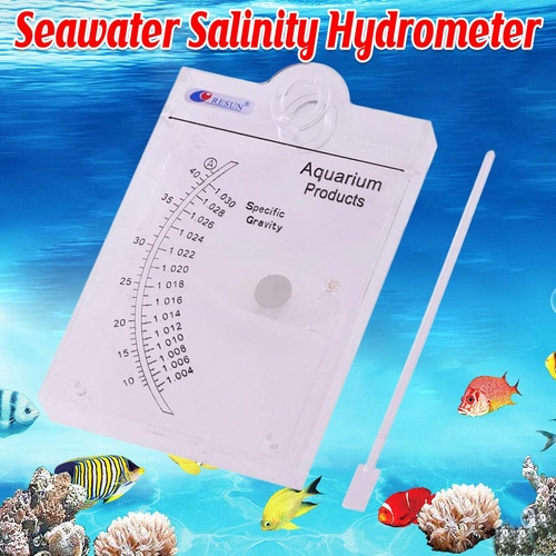 Seafood Fish Tank Seawater Hydrometer Salinometer Salinity Tester for Aquarium
