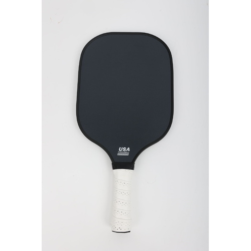 Graphite Carbon Fiber Pickleball Paddles Pickle Ball Racket Racquet in Plain Black