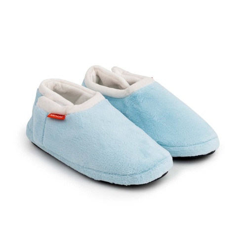 ARCHLINE Orthotic Slippers Closed Scuffs Pain Relief Moccasins - Sky Blue - EUR 40