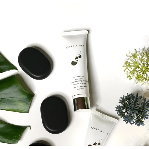 Terre A Mer Pure Hydration Amino Acid/Argan Oil Shampoo - 60ml Travel Size