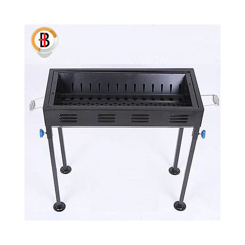 Portable Outdoor Mangal BBQ Grill Charcoal Shish Kebab Shashly Picnic Camping