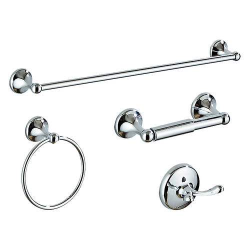 4 Piece Towel Bar Set Bath Accessories Bathroom Hardware