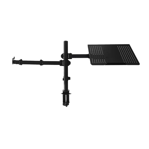 Monitor Mount & Laptop and Tablet Shelf Stands Holders Adjustable Workspace Arm
