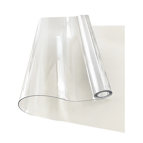 PVC Tablecloth Protector 107X213.4CM Clear Plastic Table Cloth Cover Transparent