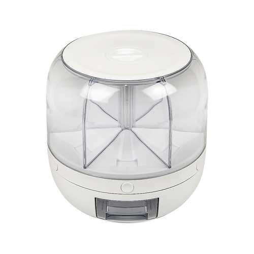Rice Storage Cereal Dispenser Grain Container Rotating Dry Food Box