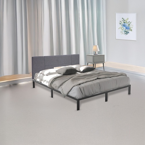 Single Full Metal Bed Frame Base – Sturdy Steel Bed Base for Australian Mattress