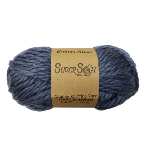 bulk 12 Steel Chunky Yarn 100G